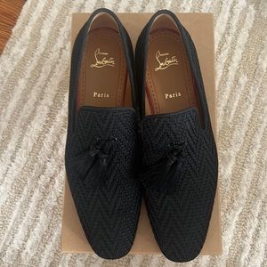 Christian louboutin. Officiato flat tresse maillot